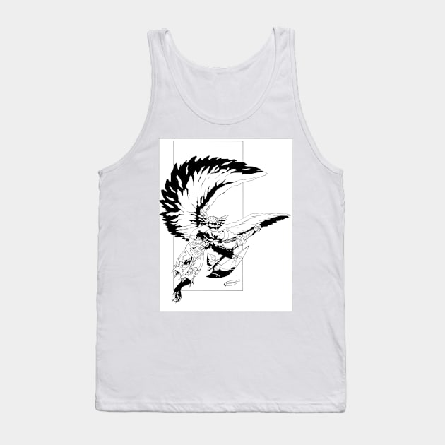 Savage Hawkman Tank Top by TreverCameron